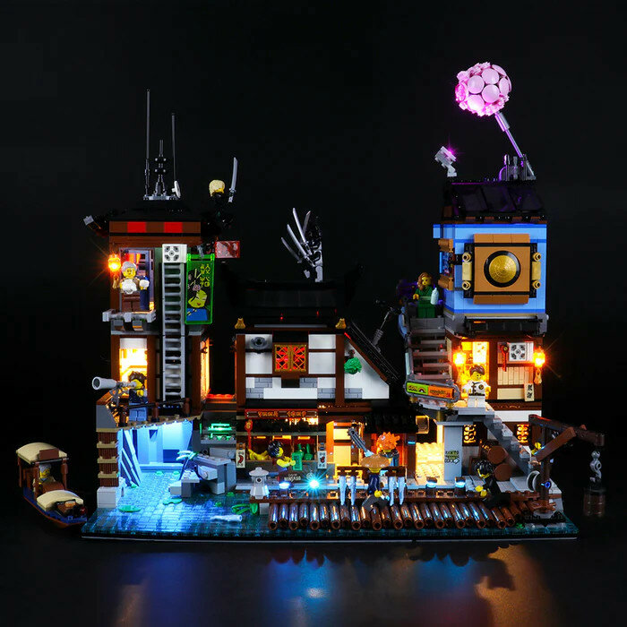 LED Verlichting voor LEGO 70657 NINJAGO City Docks