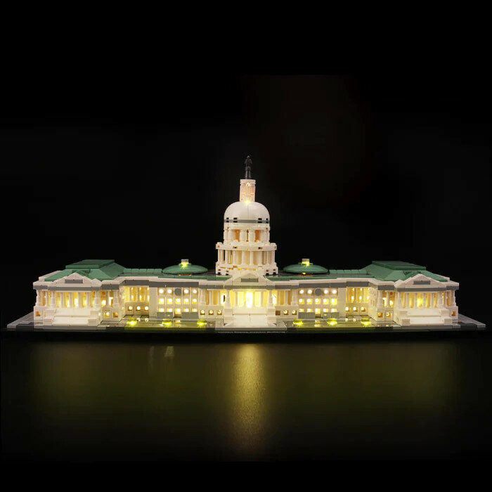 LED Verlichting voor LEGO 21030 United States Capitol