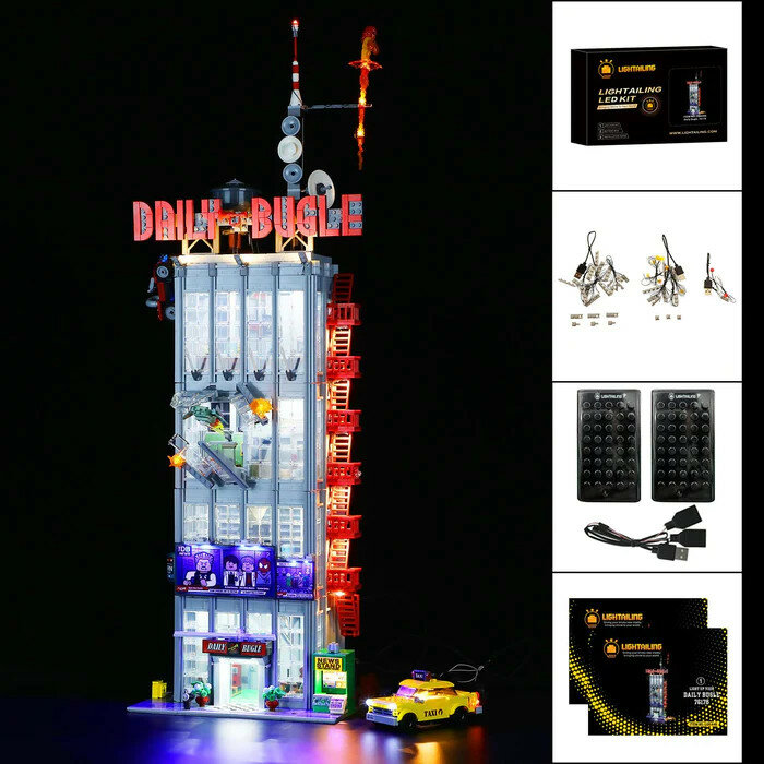 LED Verlichting voor LEGO 76178 Daily Bugle