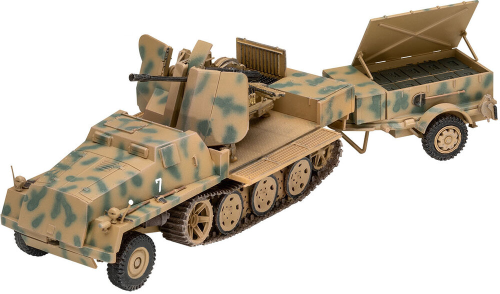 Revell 03293 sWS mit Flak-Aufbau als Sfl. mit 3,7cm Flak 43