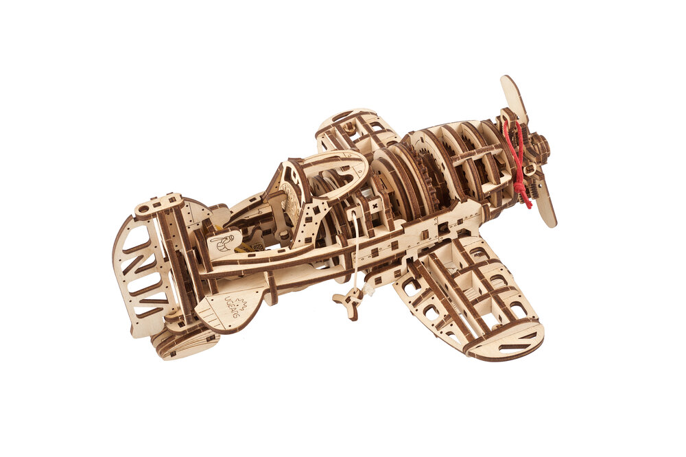 UGears Mad Hornet Plane