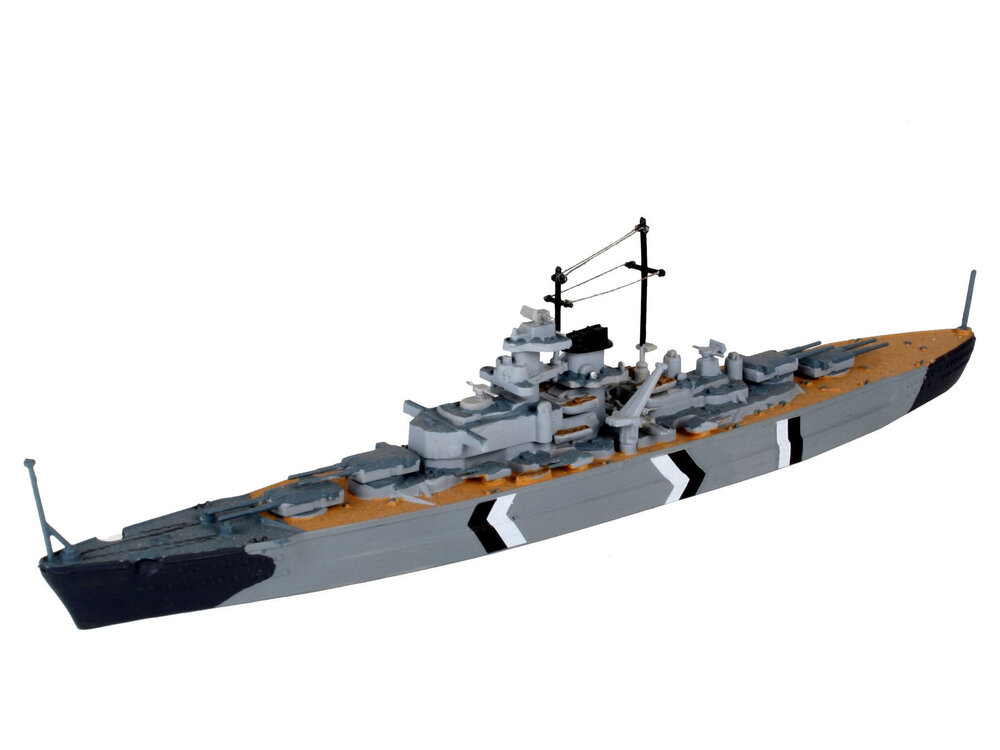 Revell First Diorama Bismarck Battle Set 1:1200