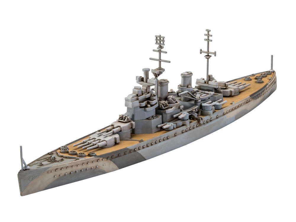Revell First Diorama Bismarck Battle Set 1:1200