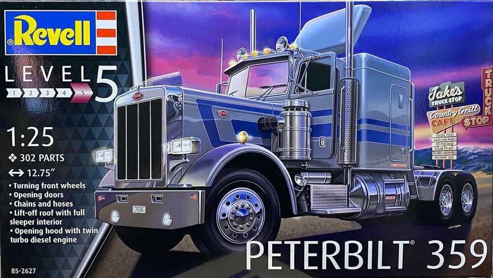 Revell 12627 Peterbilt 359 1:25