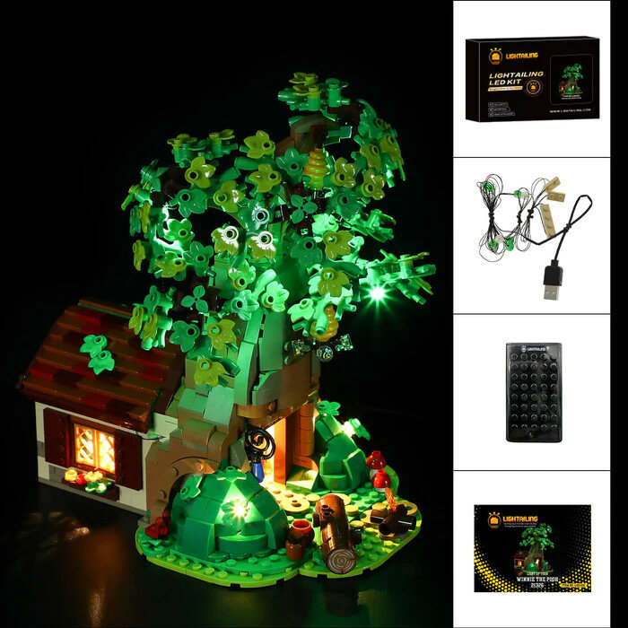 LED Verlichting voor LEGO 21326 Winnie the Pooh LGK432