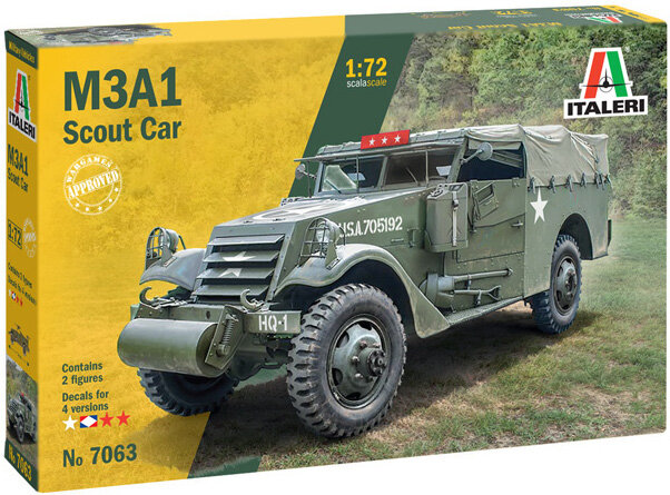 Italeri 7063 M3A1 Scout Car 1:72