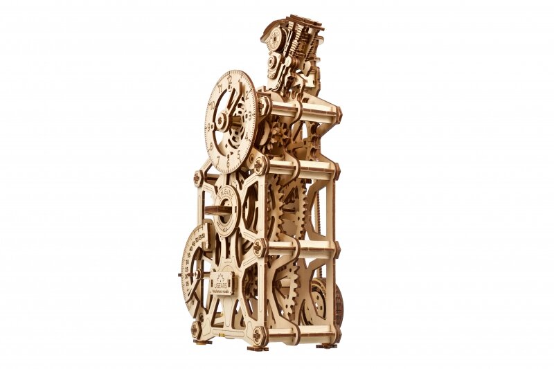 UGears Motor Klok Engine Clock