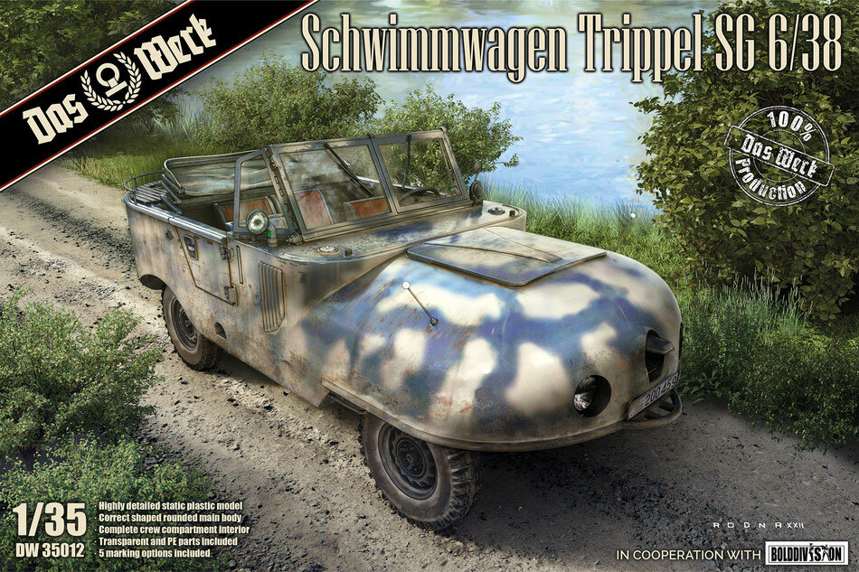 Das Werk 35012 Schwimmwagen Trippel SG 6/38 1/35