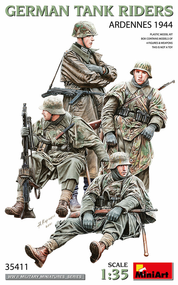 MiniArt 35411 German Tank Riders Ardennes 1944 1:35
