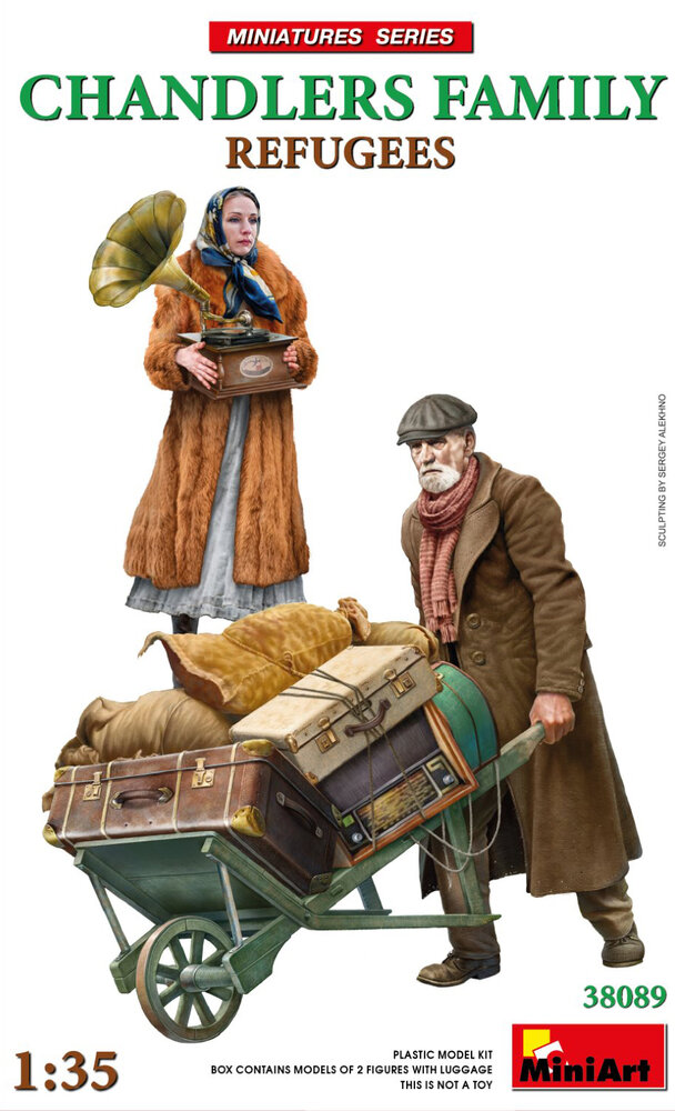 MiniArt 38089 Refugees Chandlers Family 1/35