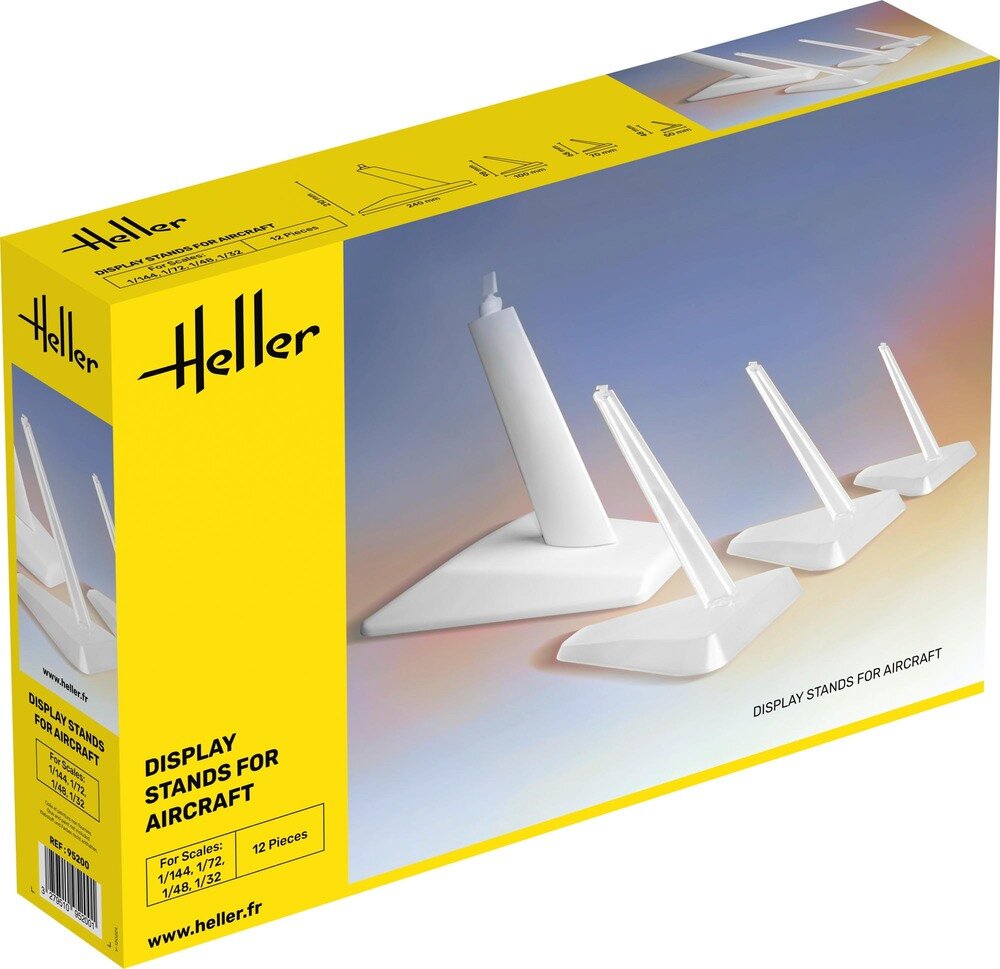 Heller 95200 Display Stands for Aircrafts