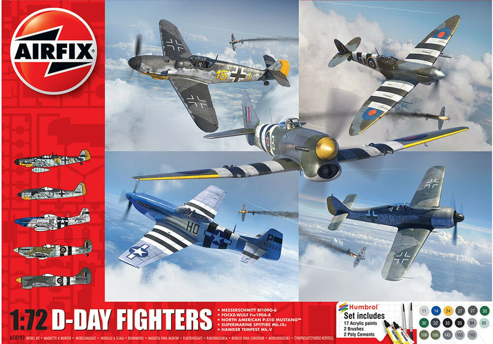 Airfix 50192 D-Day Fighters Gift Set 1/72