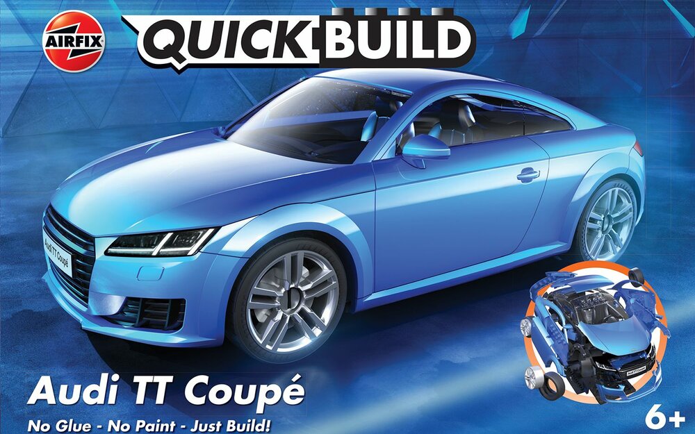 Airfix J6054 QuickBuild Audi TT Coupe - Blue