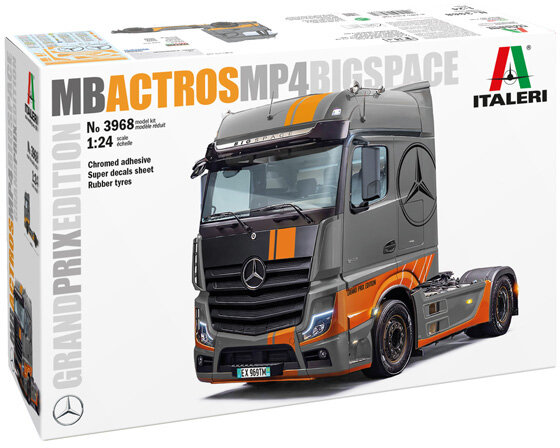 Italeri 3968 MB Actros MP4 Big Space 1/24