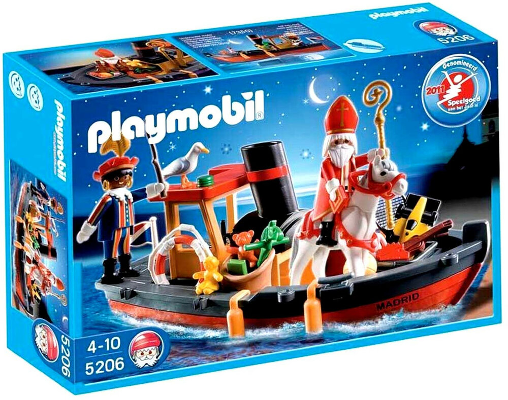 Playmobil 5206 Stoomboot van Sinterklaas