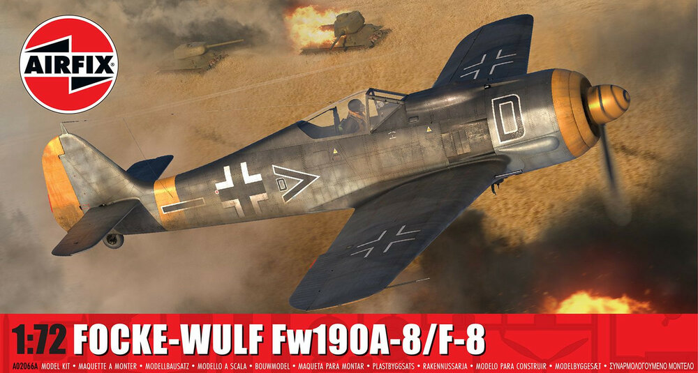 Airfix 02066A Focke-Wulf Fw190A-8/F-8 1/72