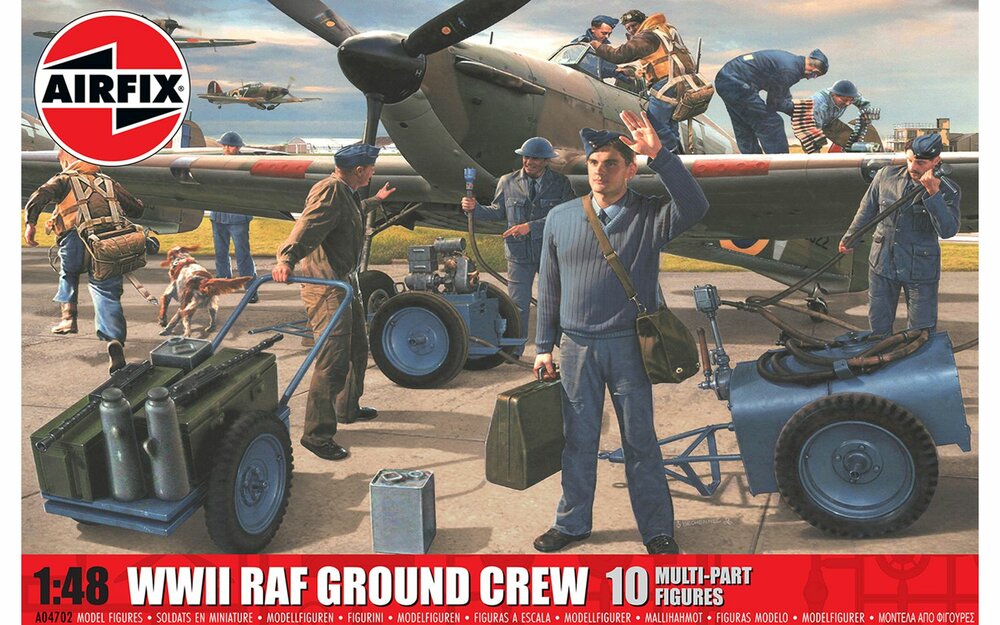 Airfix 04702 WWII RAF Ground Crew 1/48
