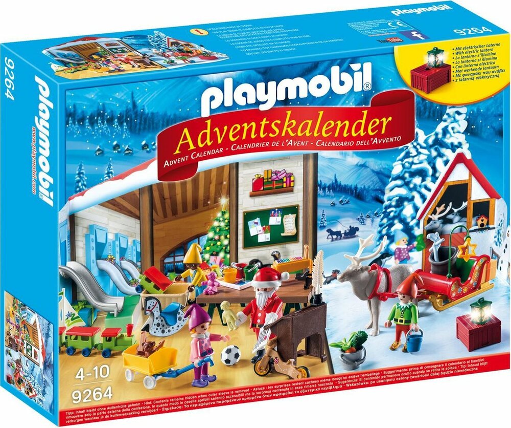 Playmobil 9264 Adventskalender Kerstatelier
