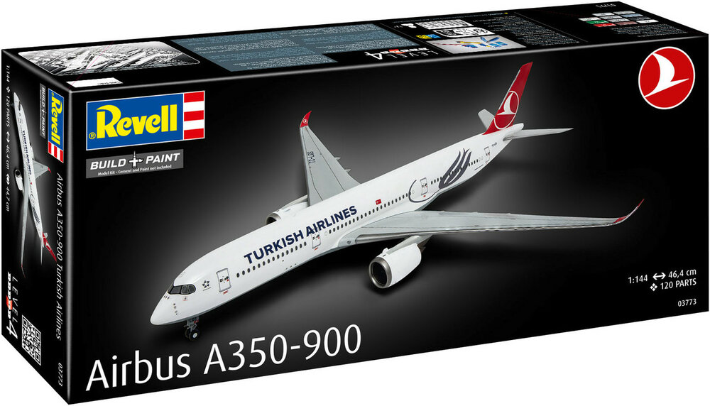 Revell 03773 Airbus A350-900 &quot;Turkish Airlines&quot; 1/144