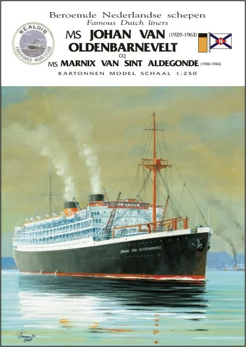 Scaldis Model Club Johan van Oldenbarnevelt 1/250