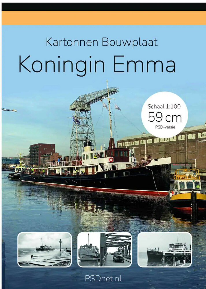Scaldis Model ClubKoningin Emma 1/100
