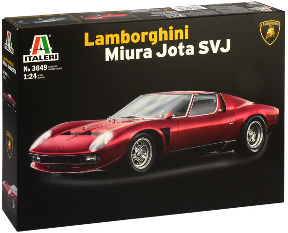 Italeri 3649 Lamborghini Miura JOTA SVJ 1/24