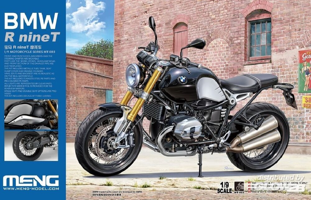 Meng MT003 BMW R nineT 1/9