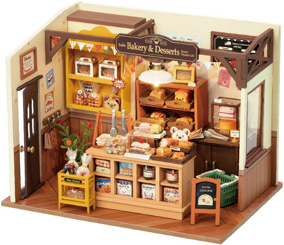 Robotime Becka&#039;s Baking House #DG161