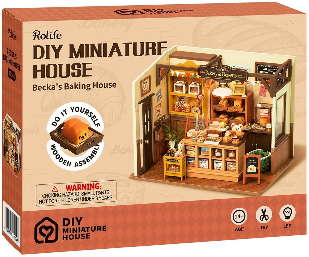 Robotime Becka&#039;s Baking House #DG161