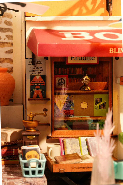 Robotime Corner Bookstore #DG164
