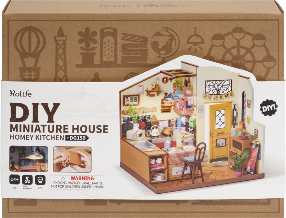Robotime Cozy Kitchen #DG159