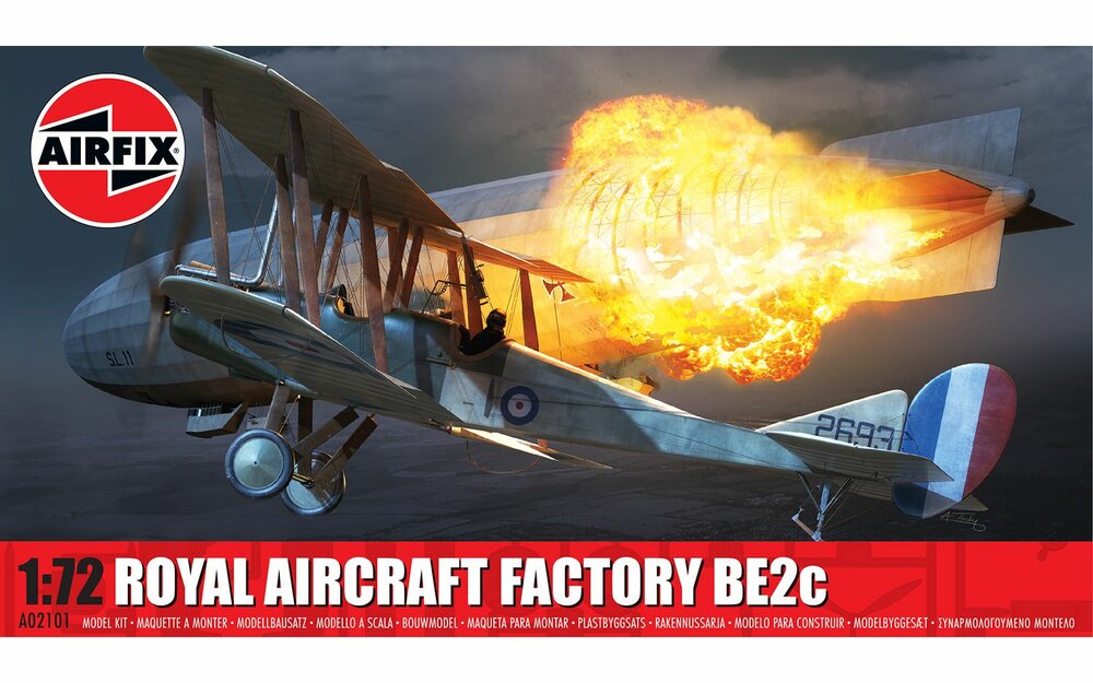 Airfix 02101 Royal Aircraft Factory BE2c 1/72
