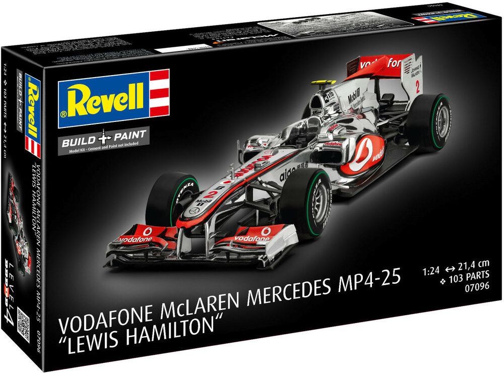 Revell 07096 Vodafone McLaren Mercedes MP4-25 &quot;L. Hamilton&quot; 1/24