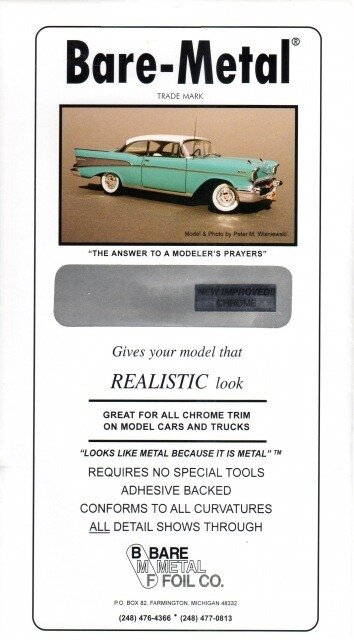 Bare-Metal Foil Chrome