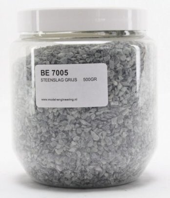 Berka Steenslag Grijs 500GR (7005) 