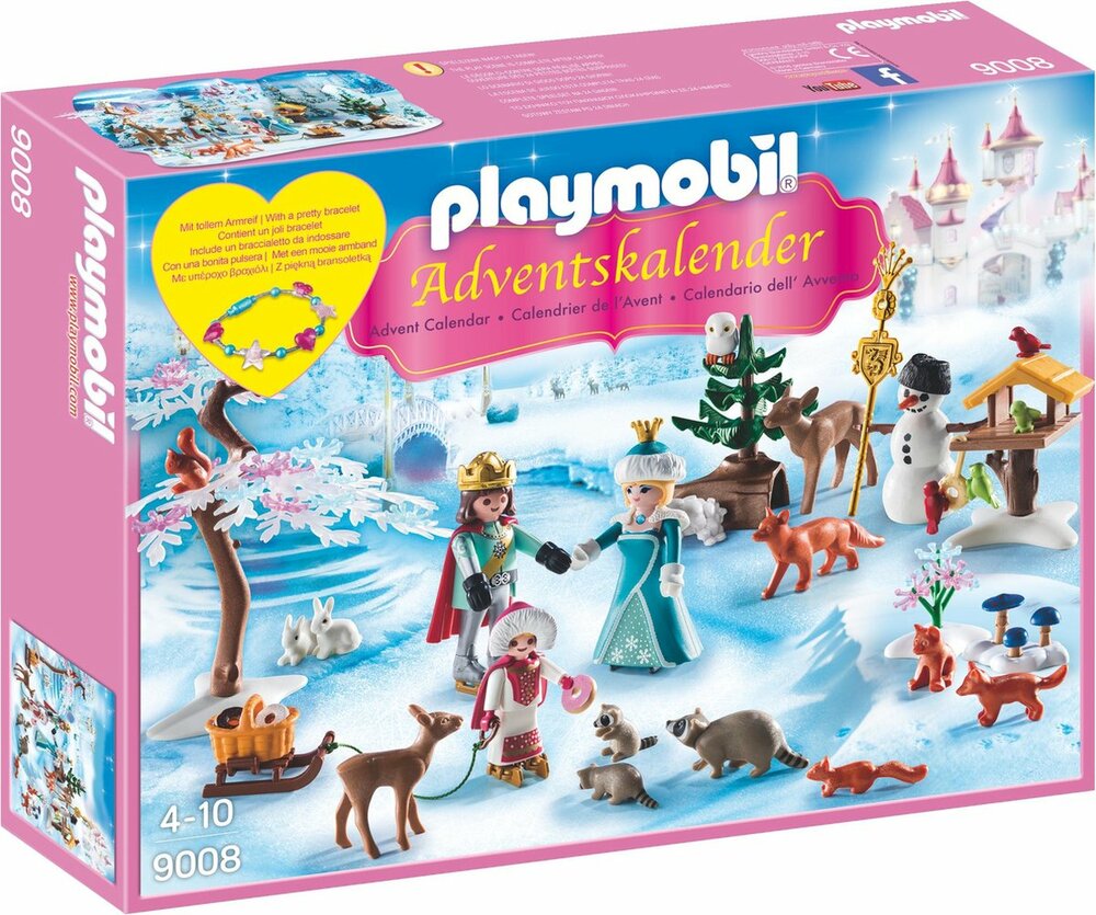 Playmobil 9008 Adventskalender Koninklijk Schaatsfeest