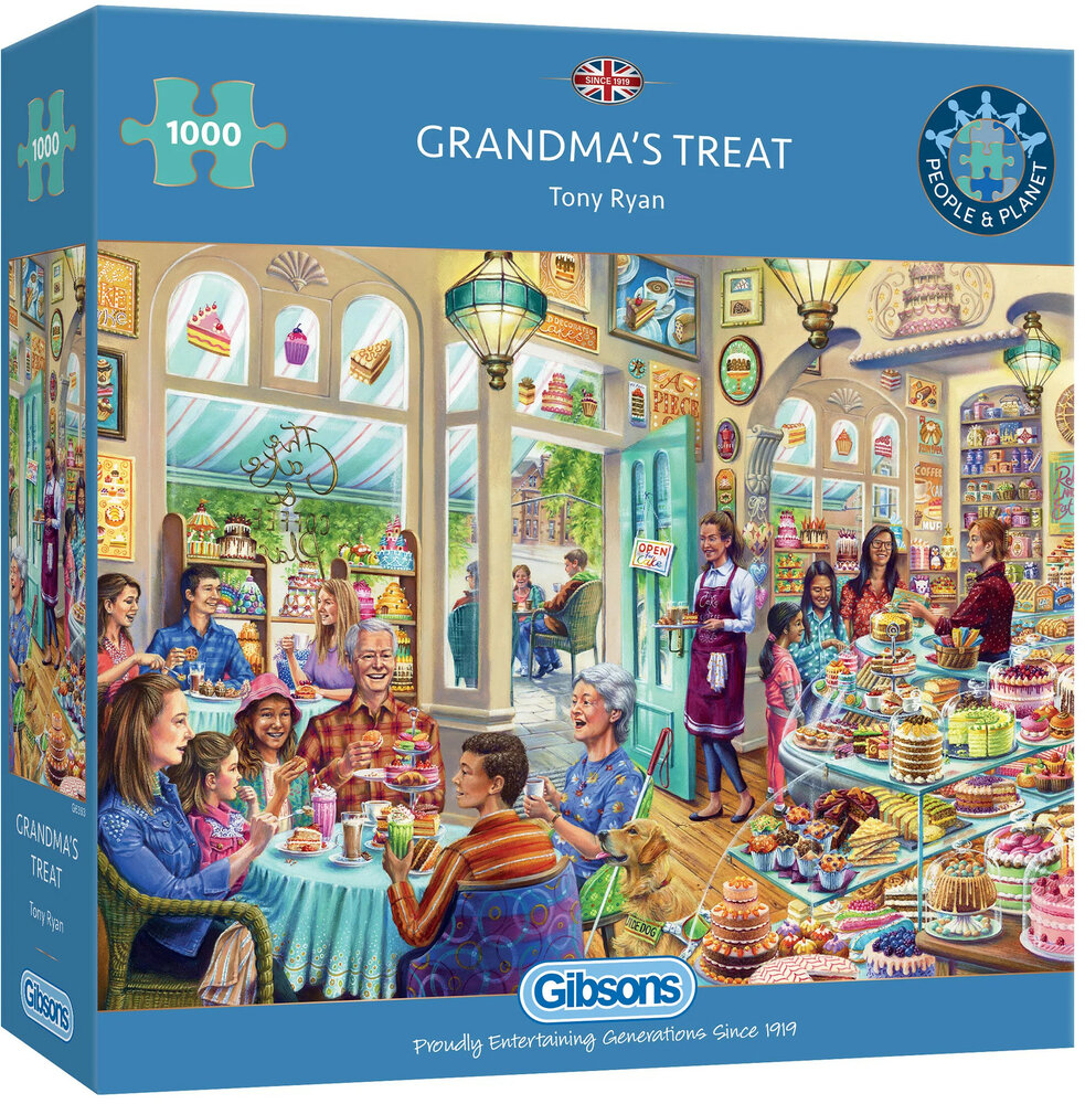 Gibsons Grandma&#039;s Treat #G6363 Puzzel