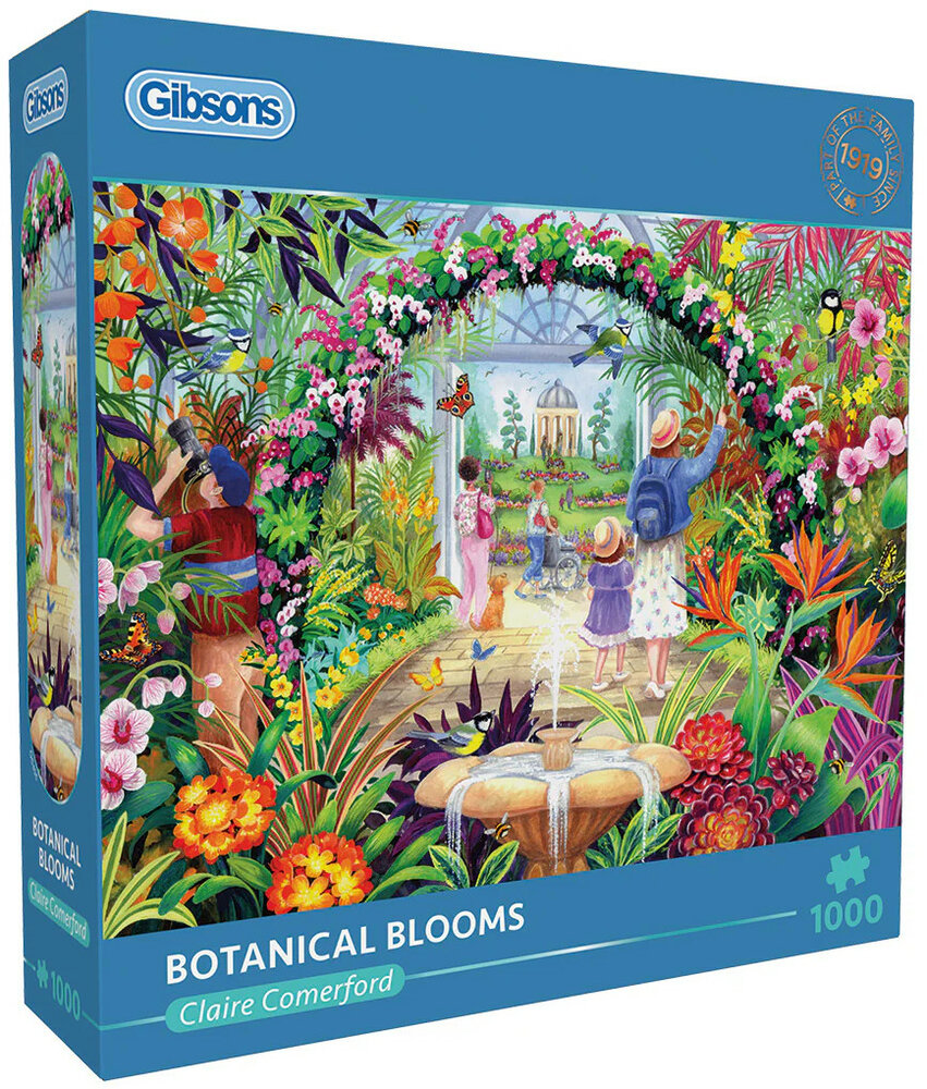 Gibsons Botanical Blooms #G6405 Puzzel