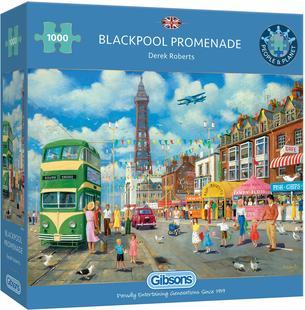 Gibsons Blackpool Promenade #G6351 Puzzel