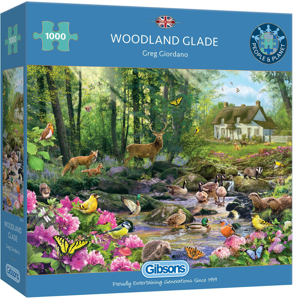Gibsons Woodland Glade #G6370 Puzzel
