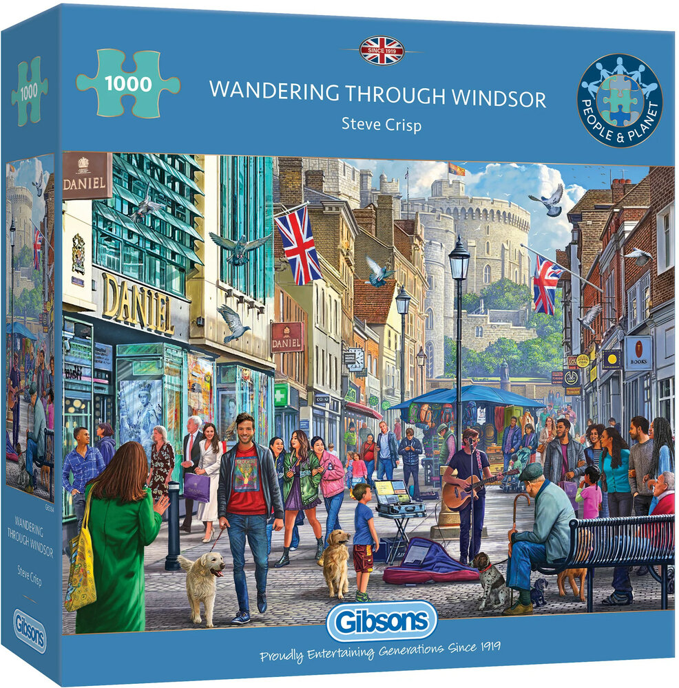 Gibsons Wandering Through Windsor #G6364 Puzzel