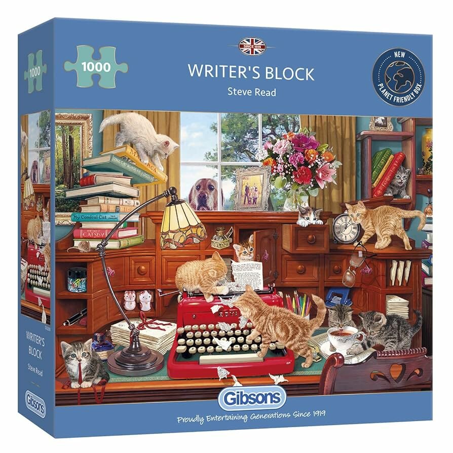 Gibsons Writer&#039;s Block #G6290 Puzzel