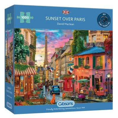 Gibsons Sunset over Paris #G6329 Puzzel