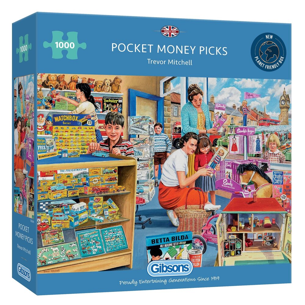 Gibsons Pocket Money Picks #G6345 Puzzel