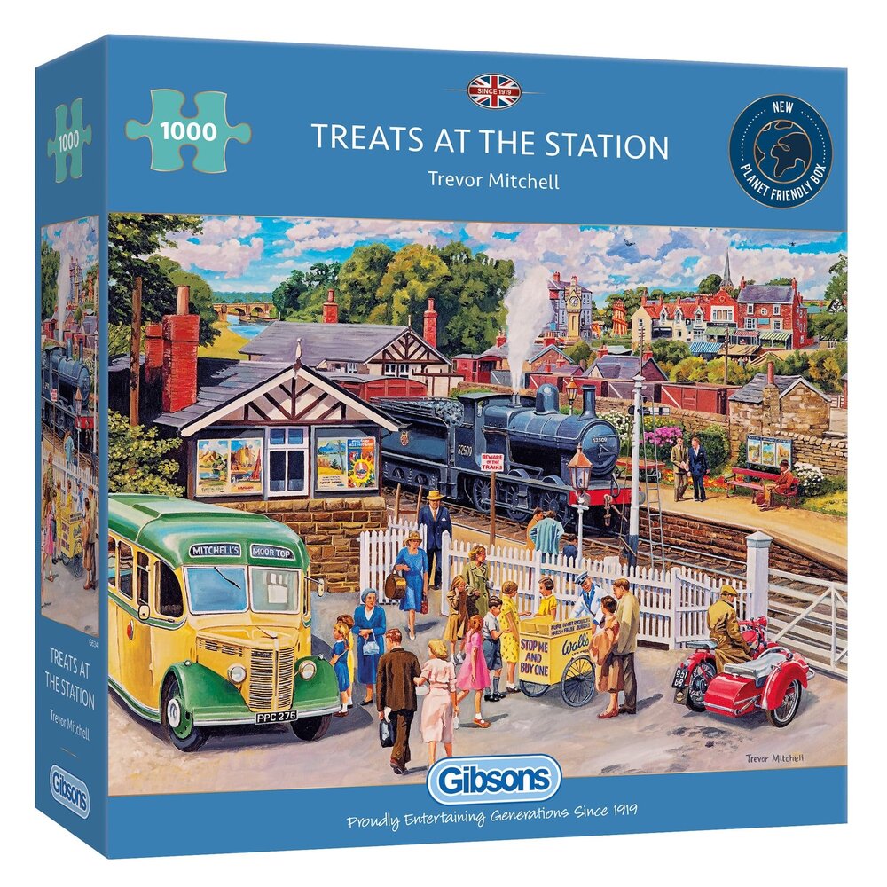 Gibsons Treats at the Station #G6341 Puzzel