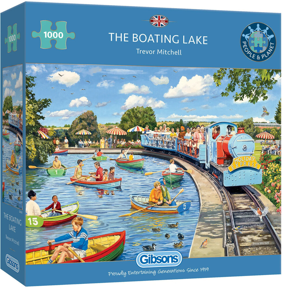 Gibsons The Boating Lake #G6361 Puzzel