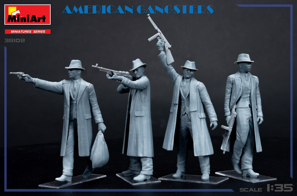 MiniArt 38108 American Gangsters 1/35