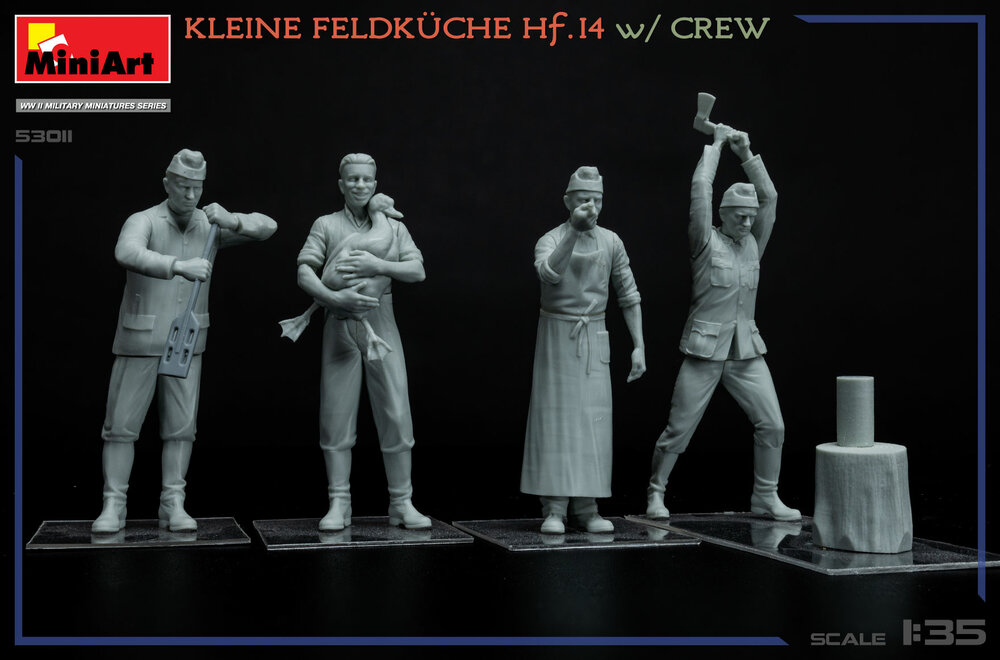 MiniArt 53011 Kleine Feldk&uuml;che Hf.14 w/Crew 1/35