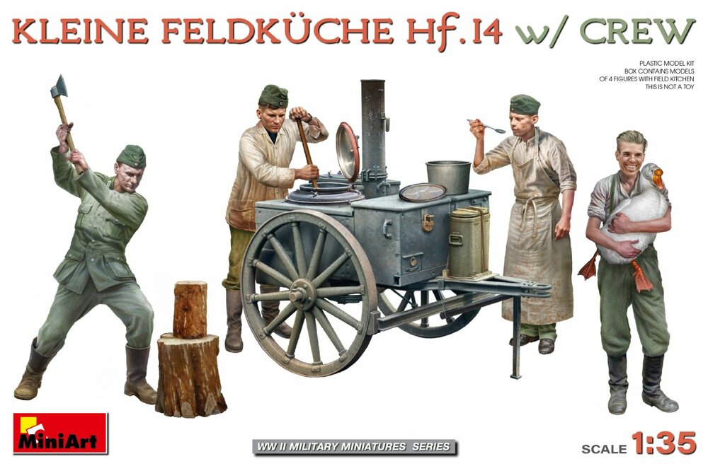 MiniArt 53011 Kleine Feldk&uuml;che Hf.14 w/Crew 1/35