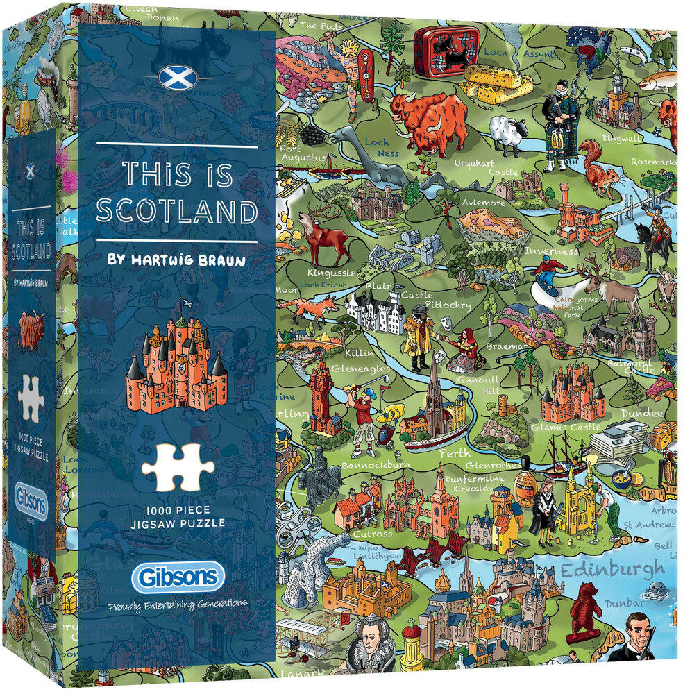 Gibsons This is Scotland #G6360 Puzzel